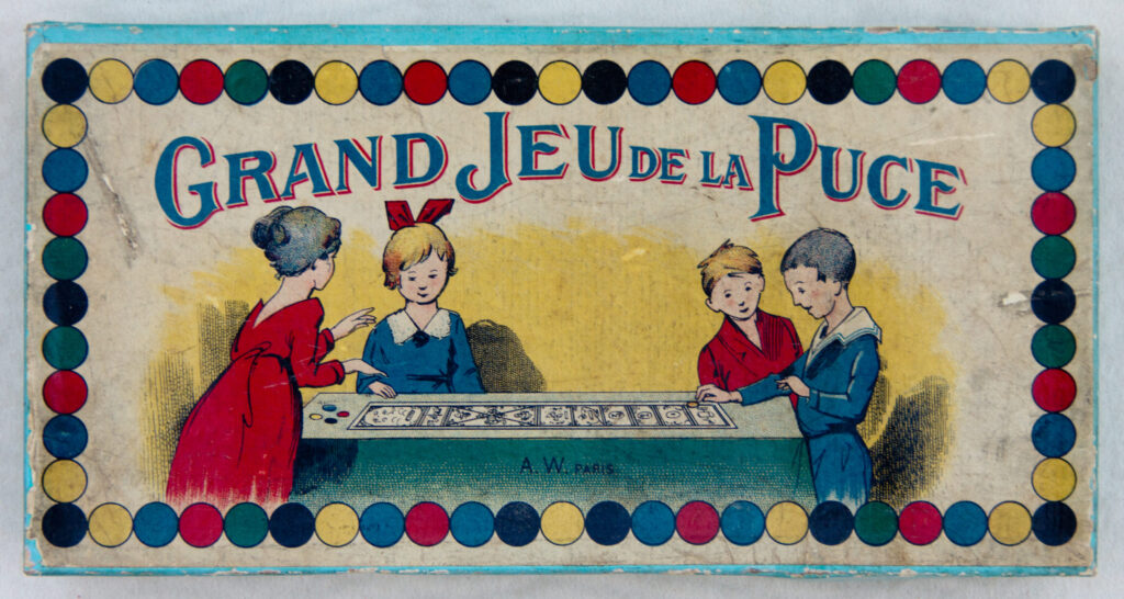 Tucker Tw ID • AWJ-01v2c1 — publisher • A. W. (Paris) — title • GRAND JEU DE LA PUCE