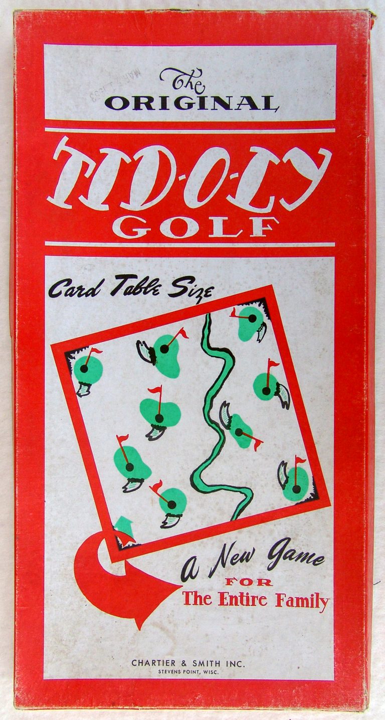 Tucker Tw ID • CHA-01 — publisher •  Chartier & Smith — title • The ORIGINAL TID-O-LY GOLF