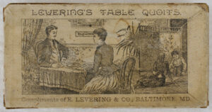 Tucker Tw ID • LEV-01c2 — AGPI ID • G-29873c2 — publisher • E. Levering & Co. (Baltimore, Ma — title • LEVERING'S TABLE QUOITS — notes • Premium offered by a coffee company. — keywords • game, game cover, gc-image