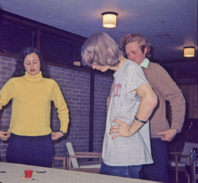 Tucker Tw ID • Edna (Soton), Dave, Hugh (Soton) 29 Mar 1972 — publisher • Tim Schiller collection