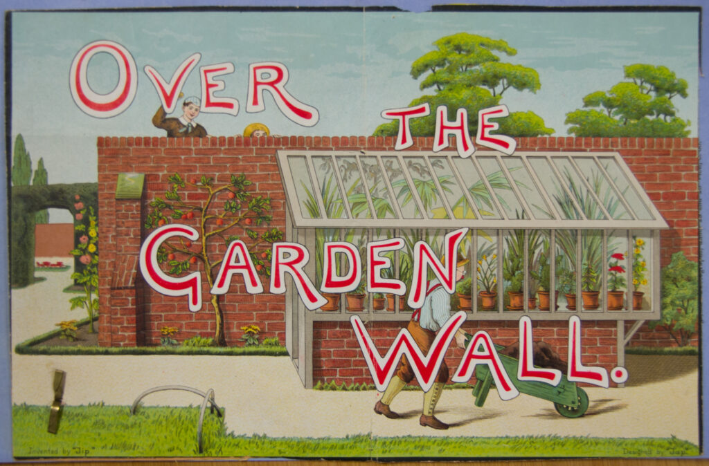 Tucker Tw ID • SPE-08 — publisher • J. W. Spear & Sons — title • Over the Garden Wall
