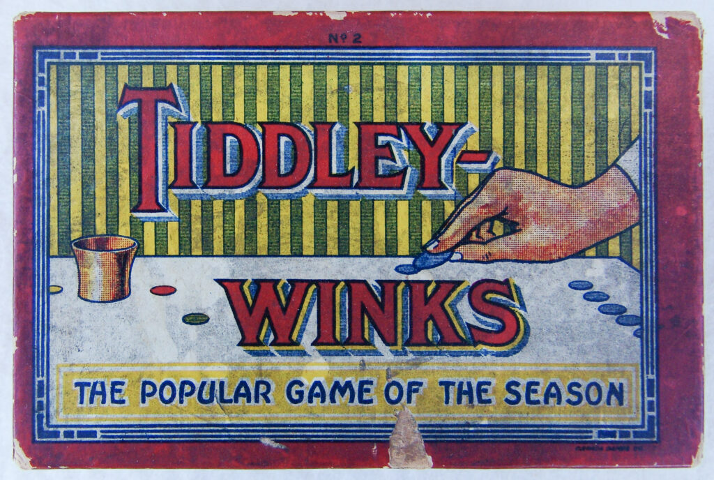 Tucker Tw ID • CAN-01c2 — AGPI ID • G-30143c2 — publisher • Canada Games Co. (Toronto, Canad — title • TIDDLEY-WINKS THE POPULAR GAME OF THE SEASON — notes • Publisher catalog number: 2.