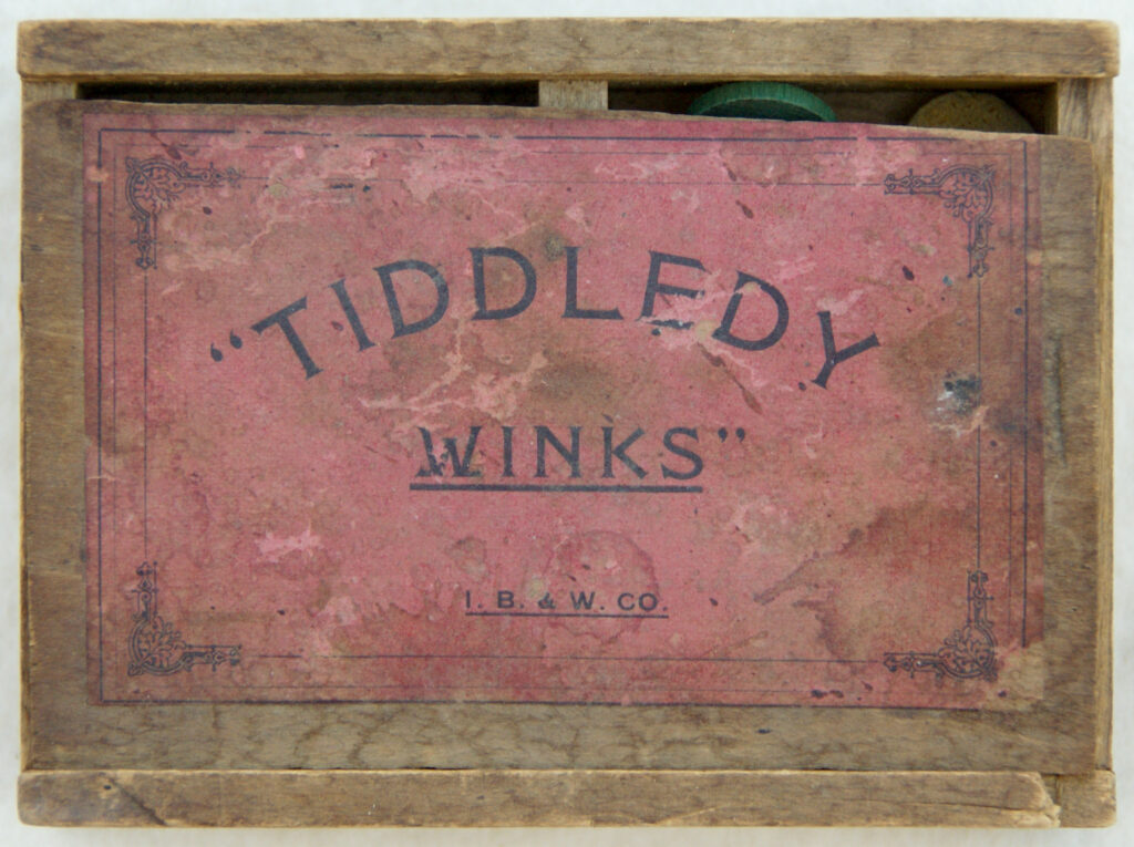 Tucker Tw ID • IBW-04c1 — publisher • I. B. & W. Co. — title • "TIDDLEDY WINKS"