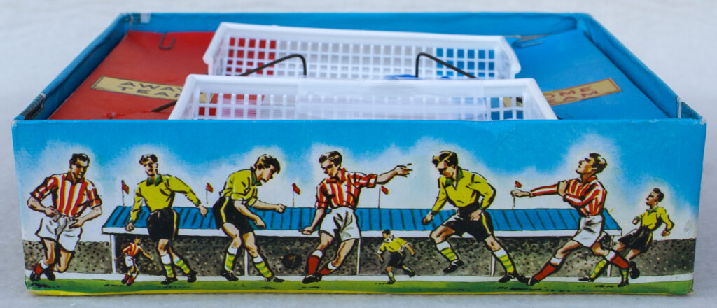 Tucker Tw ID • BER-10c1 — AGPI ID • G-30842c1 — publisher • Berwick (Birkenhead, England) — title • "SHOOT" MATCH SET THE FAMOUS INDOOR FOOTBALL GAME! — notes • Registered trademark: SHOOT.